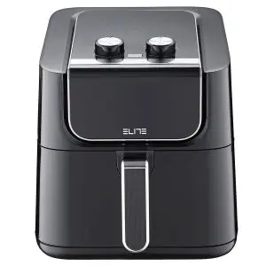 Фритюрник с горещ въздух ELITE AF-1244, 6,5 L,Черен, (22128)
