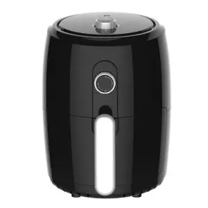 Фритюрник с горещ въздух Air Fryer Rosberg Premium RP51980L, 1000W, 2 литра, 80-200 C, Таймер, Черен, (12792)