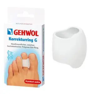 Силиконов коригиращ пръстен за пръстите на краката Gehwol, предпазва от протриване, 1 бр, (35924166)