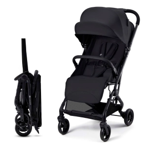 Kinderkraft INDY 3 бебешка количка COAL BLACK, (35948331)