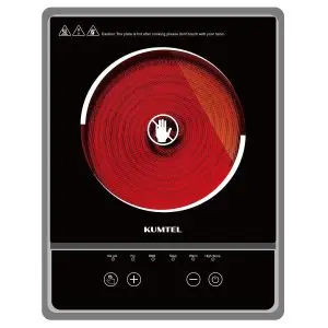 Инфрачервен котлон Kumtel HCA-1001, сензорно управление, 2000W, черен, (20494)