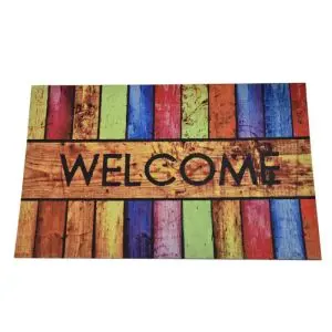 Изтривалка за входна врата Chilai Home 877CHL1034, 45x70 см, PVC, Многоцветен, (877CHL1034)