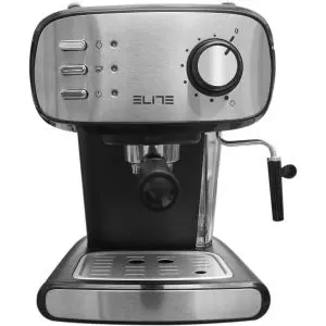 Кафемашина ELITE CM-1194, 20 бара, дюза за пара, черен/сив, (16111)