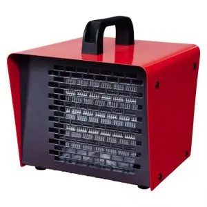 Керамична печка Zilan ZLN5558, 3000W, Термостат, Студен въздух, Червен, (17825)