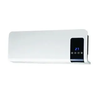 Керамична печка за стена ELITE EHH-1381, 2000W, LED Дисплей, Дистанционно управление, Бял, (22345)