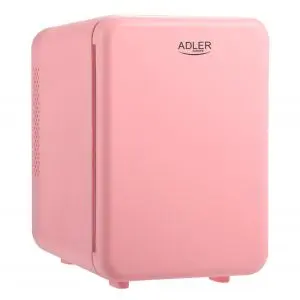 Хладилник Adler AD 8084p, 12V/220V, 32-42 W, 4 L, Отопление/Охлаждане, Mини, Розов, (19258)