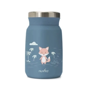 Контейнер за храна 4472 Nuvita 500мл, Powder Blue, (17327)