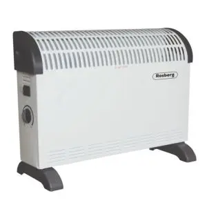 Конвекторна печка Rosberg R51974A, 2000W, 3 нива, Термостат, Бял, (555R51974A)