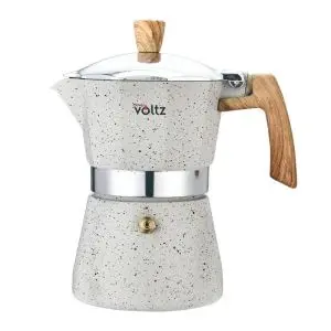Кубинска кафеварка Oliver Voltz Verona OV51173I9, 9 чаши, Алуминий, Индукция, Крем, (35950077)