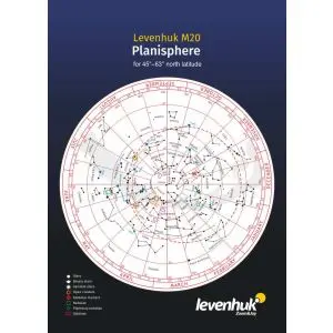 Голяма планисфера Levenhuk M20 (EN), (12785)