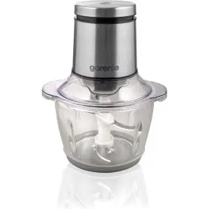 Чопър Gorenje S450XE, 450W, вместимост 1.2 l, нож от неръждаема стомана, сив, (19202)