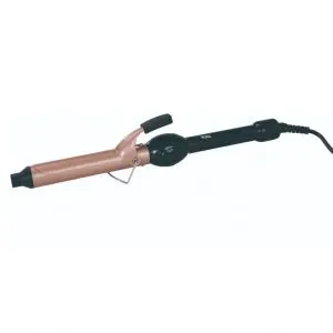 Маша за коса Oliver Voltz OV51102F25, 40W, 25 мм, 120-200°C, LCD дисплей, Автоматично изключване, Черен/Златист, (35950081)