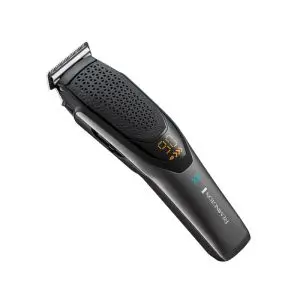 Машинка за подстригване Remington Power X6 HC6000, 0.5-35 mm, Автономия 90 мин, Стоманени ножове, LED дисплей, Сив/син, (35922526)