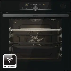 Готварска фурна за вграждане Gorenje BPSA6747A08BGWI, 77L, Пиролиза, WI-FI, Черен, (13690)