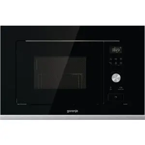 Микровълнова фурна за вграждане Gorenje BMX201AG1BG, 20 л, Грилл, Черен, (13642)