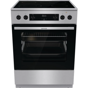 Готварска печка със стъклокерамичен плот Gorenje GECS6C70XPA, 71 литра, инокс, (13678)