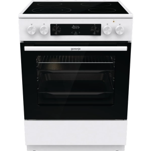 Готварска печка със стъклокерамичен плот Gorenje GECS6C70WC, 71 литра, бял, (13707)