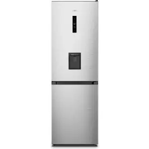 Хладилник с фризер Gorenje NRK619EAXL4WD, No Frost Plus, диспенсър за вода, сив, (13626)