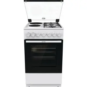 Комбинирана готварска печка Gorenje GK5B41WF, 5800W, бял, (13698)