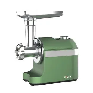 Месомелачка с приставка за домати Oliver Voltz OV51991F, 1600W, Аксесоар за колбаси, Зелен, (22117)