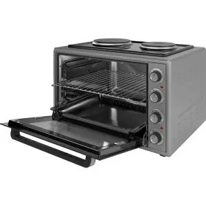 Мини печка ELITE EMO-65302G, 65L, Сив, (35944420)