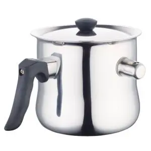 Млековарка Bohmann BH-1008-30, 3 литра, Двойна стена, Свиреща, Инокс, (99BH100830)