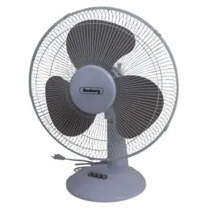 Настолен вентилатор Rosberg R51760B16, 40W, 40 см, 3 скорости, (35949071)