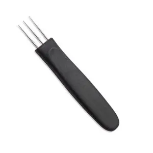 Нож за дупчене на колбаси, черен с 3 игли GIESSER 4065, (35945277)