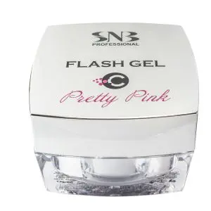 Гел за изграждане SNB Flash UV, нежно розов, 50 гр., NPF063, (35923640)