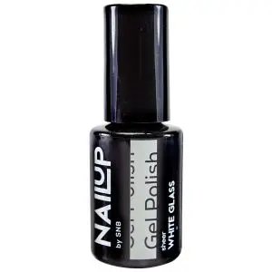 Гел лак NailUP Бяло стъкло 6 мл, NUC006, (35923011)