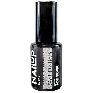 Гел лак NailUP Добави сребро 6 мл, NUC007, (35923015)