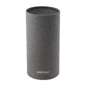 Поставка за ножове Kinghoff KH 1249, 11x22 см, Универсална, Сив мрамор, (12886)