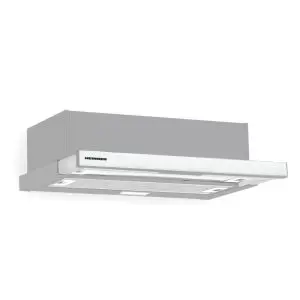 Телескопичен абсорбатор за вграждане HEINNER HTCH-490IX, 90 см, (35932190)