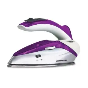 Туристическа ютия Heinner HTI-1000PP, 1200W, Сгъваема дръжка, Лилав, (20611)