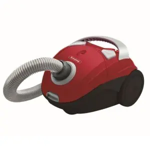 Прахосмукачка с торба Rosberg R51001J, 700W, 1.5 L, Аксесоари, Червен, (11229)