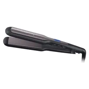 Преса за коса Remington S5525 PRO-CERAMIC EXTRA, Широки плочи, Къдрене, Бързо загряване, LED дисплей, (17856)