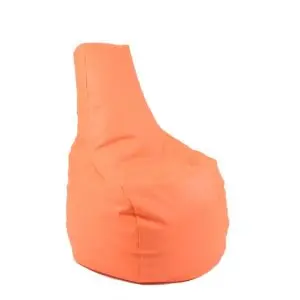 Пуф, стол, 210л., Sunlounger - Orange, еко кожа, Пълнеж от полистиролни перли, 8119