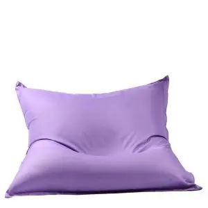 Пуф, Голяма възглавница, 350л., Magic Pillow - Panama Liliac, Перящ се калъф, Водоустойчив, Пълнеж от Полистиролни перли, 8294
