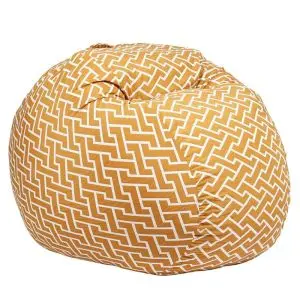 Барбарон 600л. King Size, Zippity Orange, Перящ се калъф, Пълнеж с микс от мемори пяна и дунапрен, Гама Premium, (PUF-M-K-PT-ZIO)