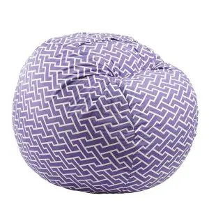 Барбарон 600л. King Size, Zippity Purple, Перящ се калъф, Пълнеж с микс от мемори пяна и дунапрен, Гама Premium, (PUF-M-K-PT-ZIP)