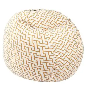 Барбарон 600л. King Size, Zappity Orange, Перящ се калъф, Пълнеж с микс от мемори пяна и дунапрен, Гама Premium, (PUF-M-K-PT-ZAO)