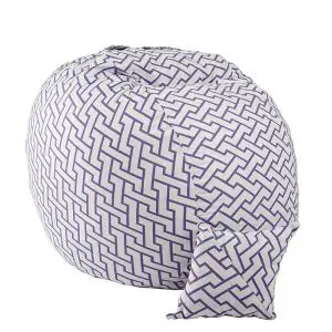 Комплект Барбарон и декоративна възглавница, King Size, Перящ се калъф, 600л., (9415)
