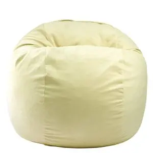 Пуф, Барбарон, 600л., King Size - Lemon, Перящ се калъф, Трансформира се в легло, Пълнеж с микс от мемори пяна и дунапрен, Гама Premium, 8125