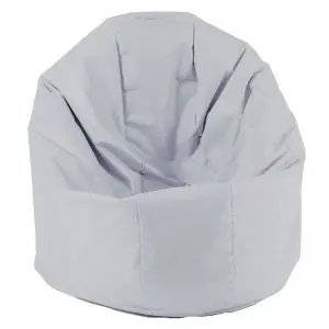 Пуф 330л., Relaxo XL - Teteron Grey, За открито, Перящ се калъф, Пълнеж от Полистиролни перли, 8368
