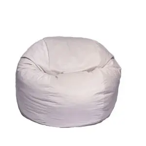 Пуф, Барбарон, 600л., King Size - Snowflake, Перящ се калъф, Трансформира се в легло, Пълнеж с микс от мемори пяна и дунапрен, Гама Plush Honey, 8127