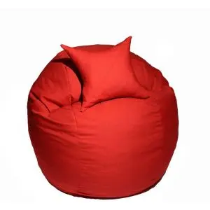 Комплект, Барбарон и декоративна възглавница, 600л., King Size - Montana Red, Перящ се калъф, Пълнеж с микс от мемори пяна и дунапрен, Трансформира се в легло, Гама Diamond, 8053