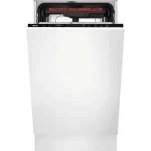 Съдомиялна за вграждане AEG FSE73507P, 10 комплекта, Инверторен мотор, Air Dry, Aqua Stop, Бял, (21763)
