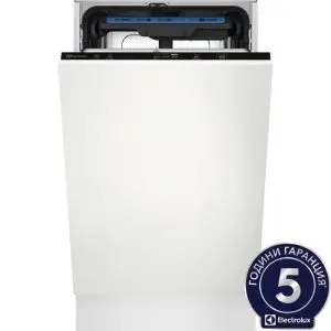 Съдомиялна за вграждане на 45см Electrolux EEA23200L, 10 комплекта, Auto Sense, Air Dry, Water Stop, Бял, (21772)