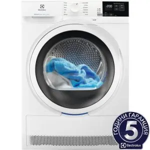 Сушилня с термопомпа Electrolux EW7H457W, 7кг., А++, Бял, (21839)