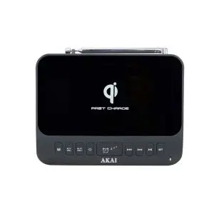 Радио часовник AKAI ACRB-1000 usb безжично зарядно (35944478)